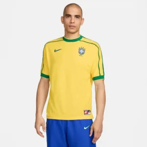 Brésil Maillot Domicile Coupe du Monde 1998 Réédition